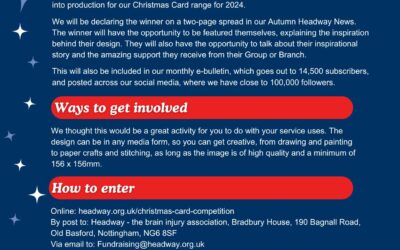 Headway UK Christmas Card Competition